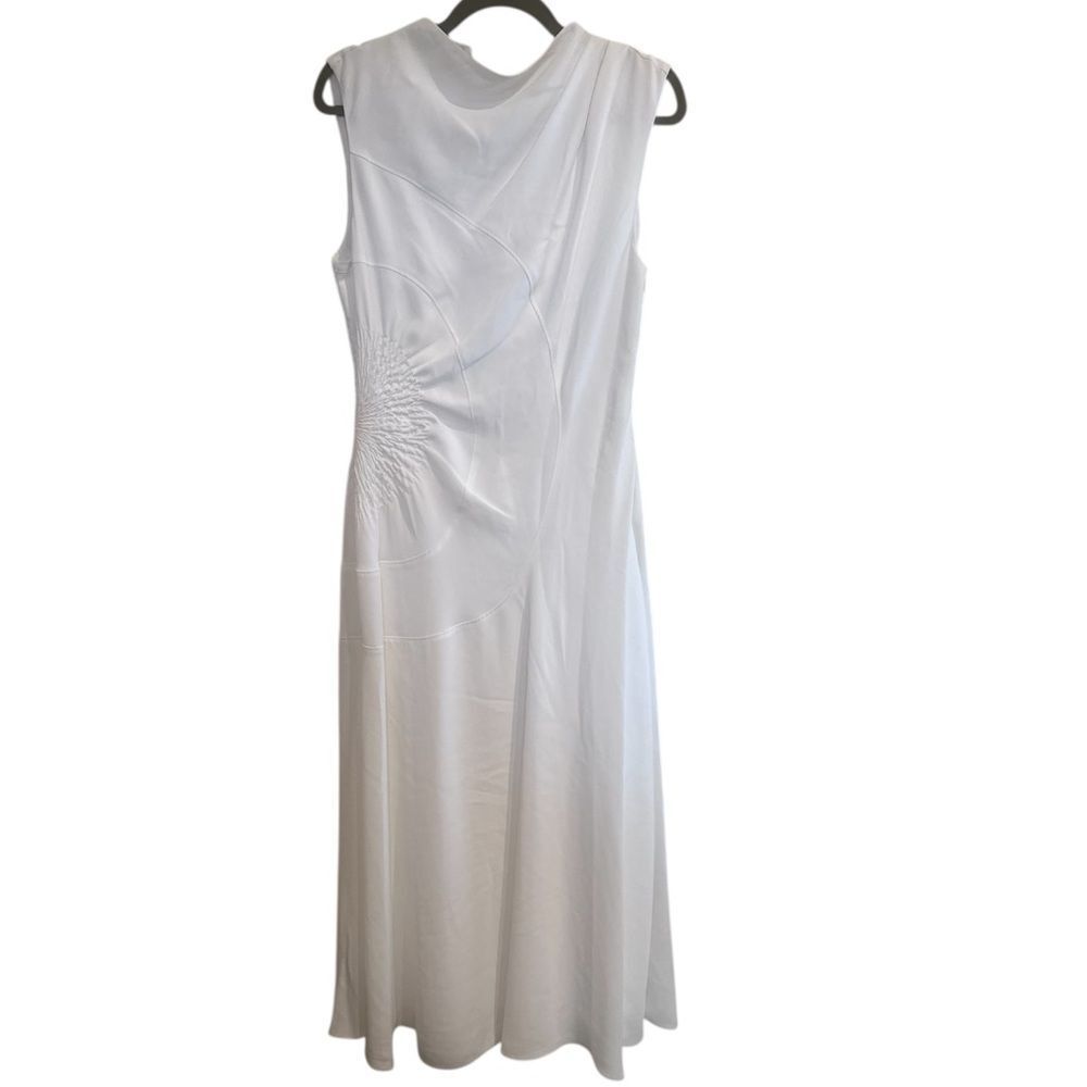 A.L.C. Kaia Gathered Sleeveless Midi Dress Size 8 - Picture 2 of 7